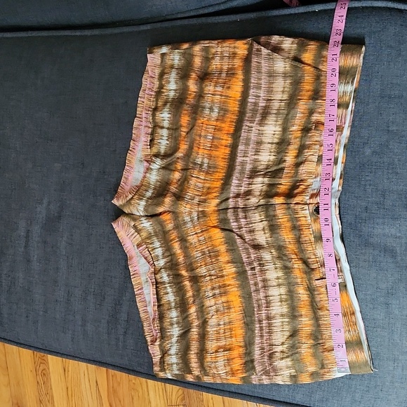 Prestige Original Greek Key100% Linen Shorts & Zip Front Short Sleeve Set Sz3XL - Picture 7 of 16